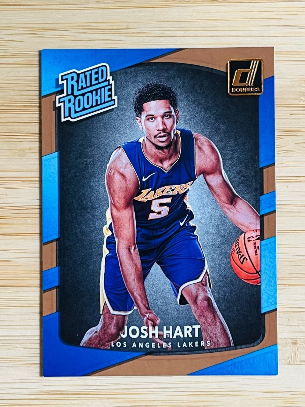 JOSH HART 2017-2018 Panini Donruss Basketball Rated Rookie Card RC